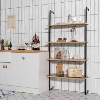Tier Industrial Ladder Shelf