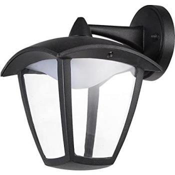 Lampada a parete led 590 lumen lanterna applique selene superiore alluminio Fraschetti