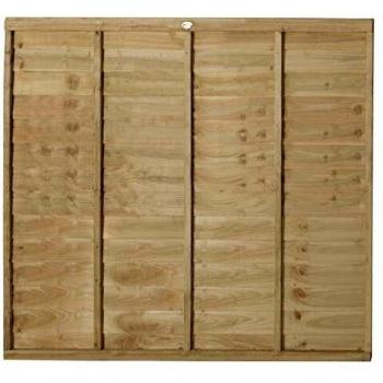 Forest Super Fence Panel, Pressure Treated, 5 ft