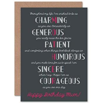 Mum-Mother-Happy-Birthday-Greeting-Card+Envelope