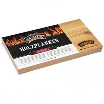 Don Marco´s Barbecue Holzplanke Rote Zeder 300x150x11mm 2 Stück