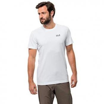 Jack Wolfskin Essentials T-Shirt Uomo Rush Bianco L