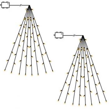 Baummantel LED-Lichterkette für Außen