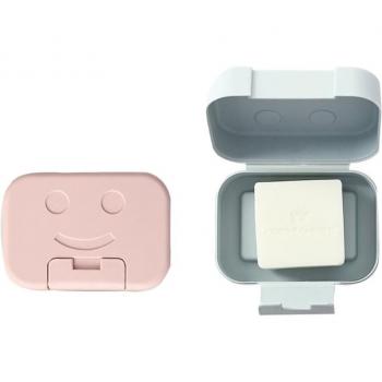 Plastic Soap Box with Drain Layer and Sealed Lid for Travel