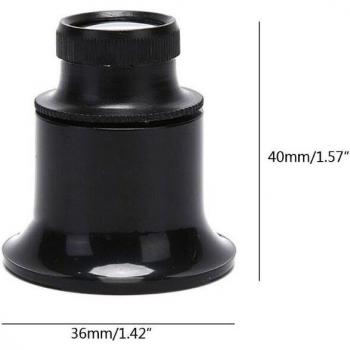 20X/10X Lupe für Schmuck und Uhrmacher