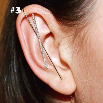 Boucles d'oreilles géométriques 1 pièce