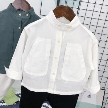 Blusa Coreana Infantil Manga Larga