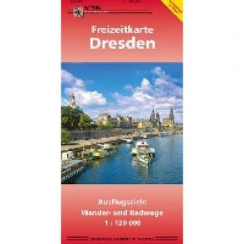 Freizeitkarte Dresden: 1:120 000, Wetterfest Reißfest