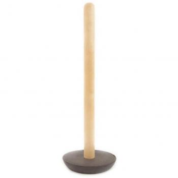 Porte-papier hygiénique Iris Hantverk avec base en bouleau noir