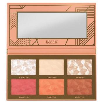 Surligneur hybride Imagic 6‑tonal pour visage