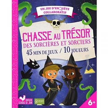 Chasse au trésor des sorcières et sorciers - pochette avec accessoires