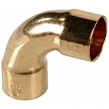 15mm 90° Female-to-Female Copper Bow Elbow for Pipe Fitting