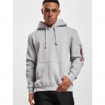 Kapuzenpullover auf dem Rücken bedruckt Alpha Industries