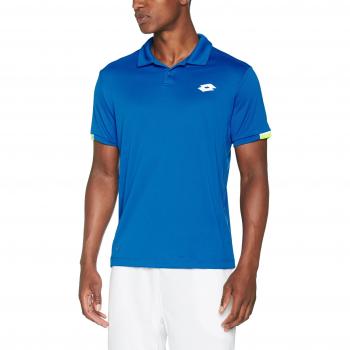 Lotto Aydex III Polo de Manca Corta de Tenis para Hombre en Blanco