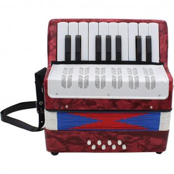 Profi Mini Akkordeon 17 Tasten 8 Bass für Anfänger