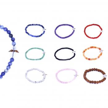 Jojo Armschmuck Schutzengel Edelsteinarmband R305‑100