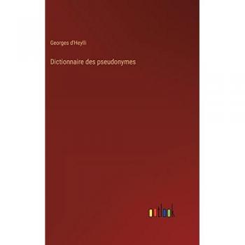 Dictionnaire des pseudonymes
