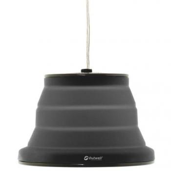 Wisząca lampa kempingowa Sargas Black