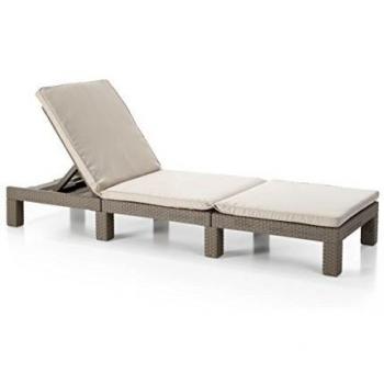 Cama de jardín Daytona Capuchino