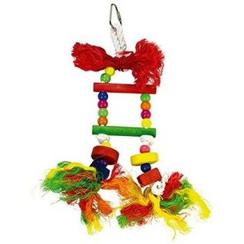 Cage à Escalier Multicolore Oiseaux 10,5x26 cm