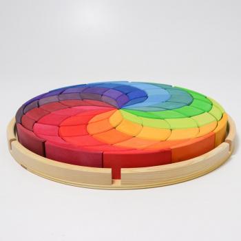Spirale Coloreggiante Grimm’s Legno Grande 72 Pz