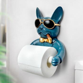 Dog Design Toilet Paper Holder