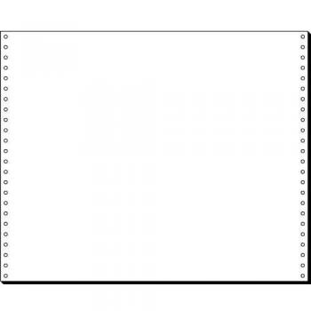 SIGEL 12376 Endlospapier 12 Zoll x 375 mm (A3 quer), 60 g, 2000 Blatt, 1fach