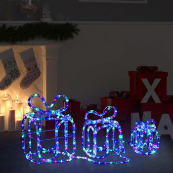 VidaXL Weihnachtsgeschenkboxen mit 180 LEDs Indoor und Outdoor