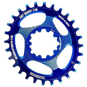 Blackspire Corona Snaggletooth Oval 30t Direct Mount SRAM GXP Boost Blue