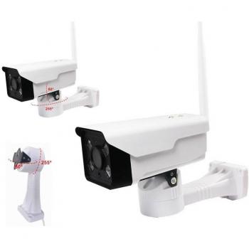 Telecamera IP Esterno HD 1080p Wireless con LED IR e Micro SD Robotizzata