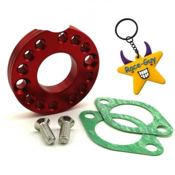 26mm Vergaser Verteilerplatte aus Aluminium für Quad