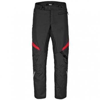 Spidi Sportmaster H2Out wasserdichte Motorrad Hose - Schwarz Rot - 2XL - für Männer