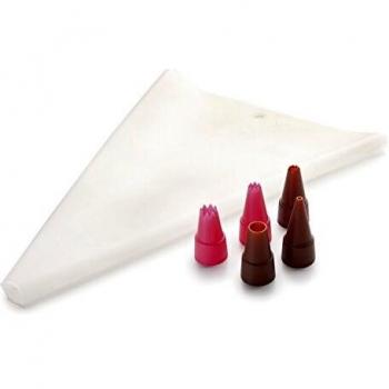 Kit di 5 beccucci con manica da riposo in silicone, modello Lacor 68971