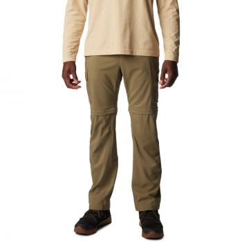 Pantalón convertible Columbia Silver Ridge Utility Regular verde caqui - 28