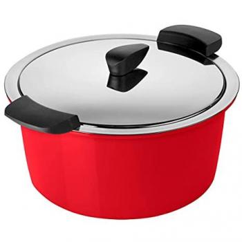 Kuhn Rikon HOTPAN 3,0 L – Kasserolle & Pfanne in Rot