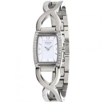 Damen-Titan-Boccia Uhr analog Quarz 3243‑01
