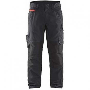 BLAKLÄDER - Pantalone per assistenza Service Plus nero/rosso taglia 102