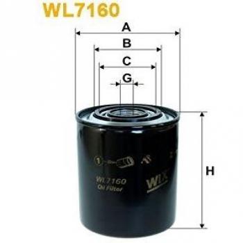Filtro Olio Wix Fo Citroen Jumper I/II Fiat A Wl7160