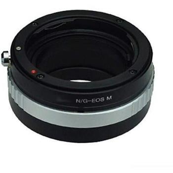 B.I.G. Objektivadapter für Nikon G-Objektive an Canon EOS-M Kameras