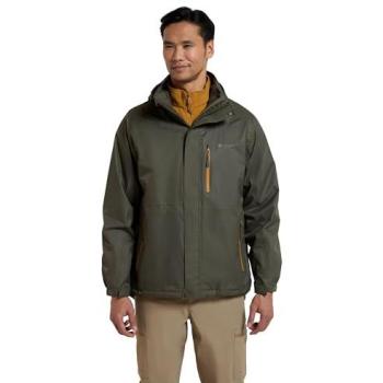 Mountain Warehouse Bracken Extreme 3‑in‑1 Wasserfestes Outdoor‑Tarnjacket für Herren