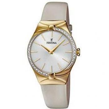 Festina Lady Classic – Analog-Quarz Uhr mit Leder