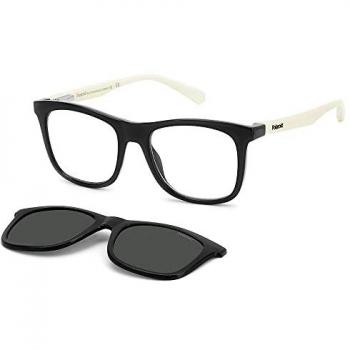 Polaroid PLD-8055/CS 9HT/M9 Kids Optical Glasses – Squared, Polarized, Blue‑Light Blocking