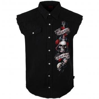 Veste Spiral - Unspoken - M - 4XL - pour Homme - noir