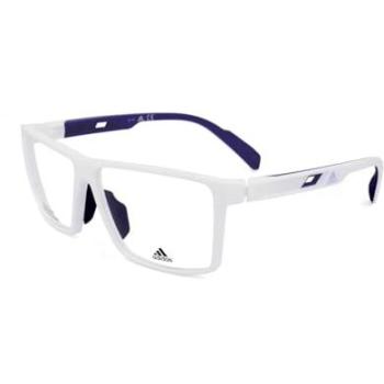 Adidas Sport SP5007 White Men’s Glasses – Size 60, Blue Light Filter