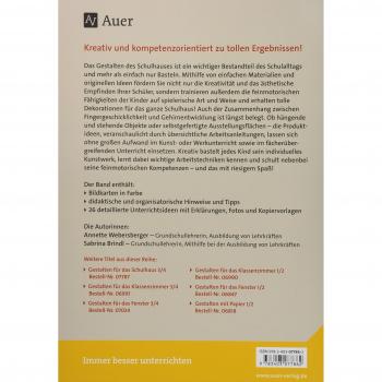 Gestalten für das Schulhaus - mehr als Basteln 1+2: Feinmotorik trainieren und Techniken kennenlernen (1. und 2. Klasse) (Gestalten - mehr als basteln)