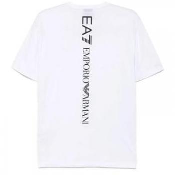EA7 Serie T-Shirt Uomo Loghi Posteriori