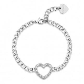 Accessoire main Femme S’Agapo’ My Love en acier inoxydable 316L finition argentée SYL15