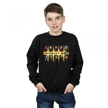 Avengers Squadra Marvel Boys Maglia Calorosa