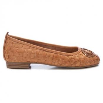 Zapatos Carmela Piel Redonda Camel