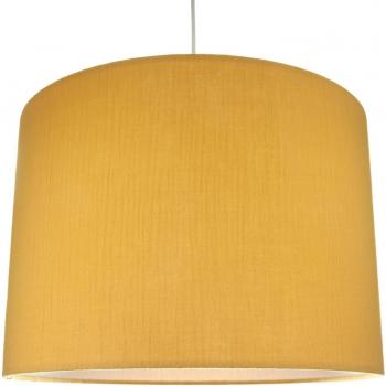 Lampada a sospensione Mussola gialla